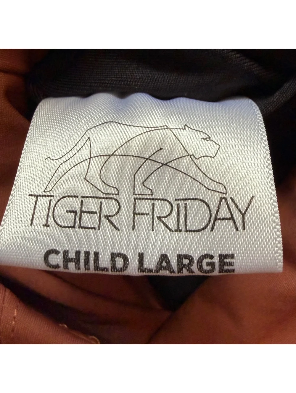 Tiger Friday Leotard Dance Colorblock Two Tone Youth Kid Child Girl's Large